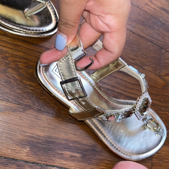 NEW Rhinestone Sandals - Picture 8 of 8